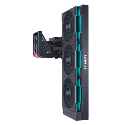 Lian Li HydroShift II OLED Curved 360TL AIO Liquid CPU Cooler - Black