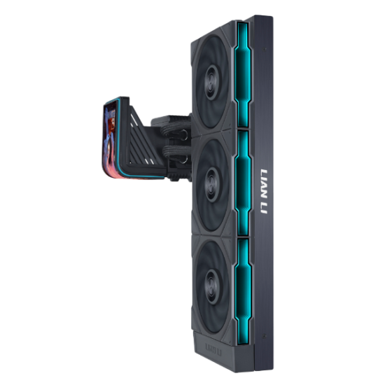 Lian Li HydroShift II OLED Curved 360TL AIO Liquid CPU Cooler - Black Lian Li HydroShift II OLED Curved 360TL AIO Liquid CPU Cooler - Black