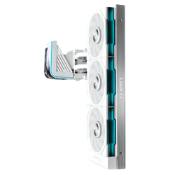 Lian Li HydroShift II OLED Curved 360TL AIO Liquid CPU Cooler - White