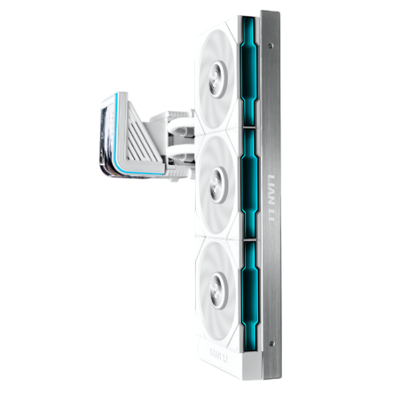 Lian Li HydroShift II OLED Curved 360TL AIO Liquid CPU Cooler - White Lian Li HydroShift II OLED Curved 360TL AIO Liquid CPU Cooler - White