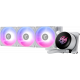 MSI MPG CORELIQUID P13 360 - 360mm - ARGB AIO Liquid Cooler - IPS 2.1" LCD - Triple 120mm PWM Fans - White