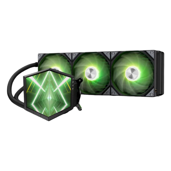TRYX STAGE ARGB 360mm Liquid Cooler - Black TRYX STAGE ARGB 360mm Liquid Cooler - Black