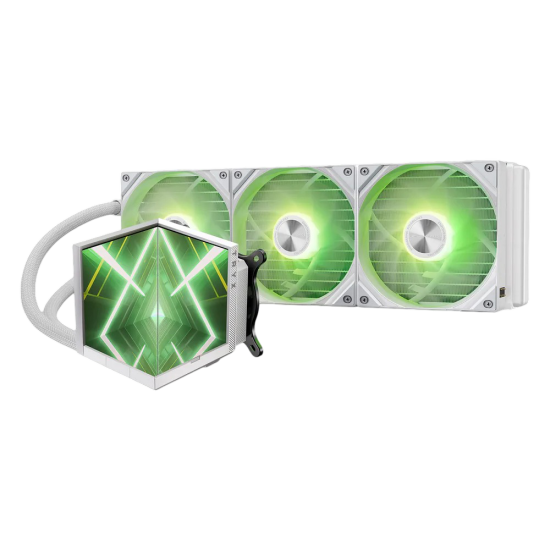 TRYX STAGE ARGB 360mm Liquid Cooler - White TRYX STAGE ARGB 360mm Liquid Cooler - White