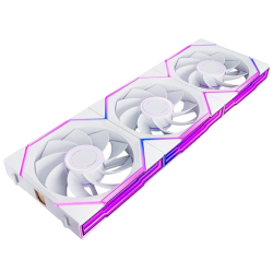 AsiaHorse Nyota Ultra ARGB 120mm Reversed Triple Fans - White