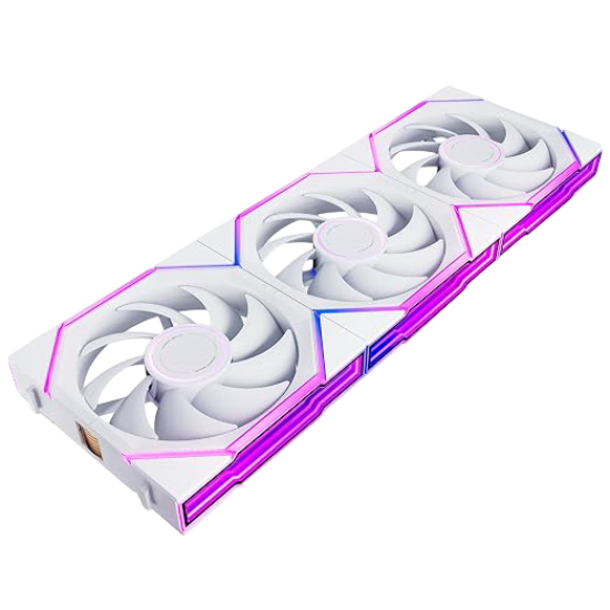 AsiaHorse Nyota Ultra ARGB 120mm Forward Triple Fans - White AsiaHorse Nyota Ultra ARGB 120mm Forward Triple Fans - White