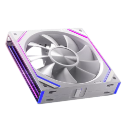 AsiaHorse Dawn Pro ARGB 120mm Forward Single Fan - White