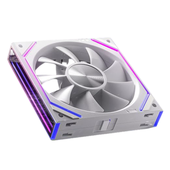 AsiaHorse Dawn Pro ARGB 120mm Forward Single Fan - White AsiaHorse Dawn Pro ARGB 120mm Forward Single Fan - White