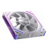 AsiaHorse Dawn Pro ARGB 120mm Forward Single Fan - White