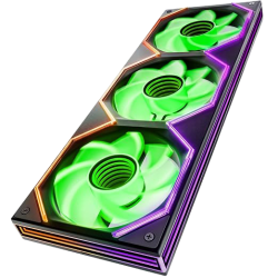 AsiaHorse MatrixPro 360 ARGB Fan - Reversed - Black