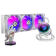 AsiaHorse Wandering Knight WK-A360 360mm ARGB AIO Liquid Cooler - White AsiaHorse Wandering Knight WK-A360 360mm ARGB AIO Liquid Cooler - White