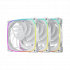 Geometric Future Squama 2503 - 140mm - ARGB PWM Fan - 3 Pack - White