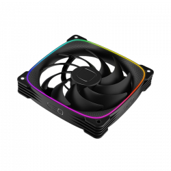 Geometric Future Squama 2503 - 140mm - ARGB PWM Fan - 3 Pack - Black