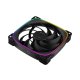 Geometric Future Squama 2503 - 140mm - ARGB PWM Fan - 3 Pack - Black