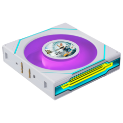 Lian Li UNI FAN SL-INF Flex Wireless 120mm Reverse ARGB Fan - Single - White