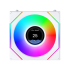 Lian Li UNI FAN SL-INF Flex Wireless 120mm Reverse ARGB Fan - Single - White