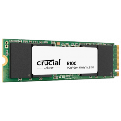 Crucial E100 Gen4 NVMe M.2 - Black - 2TB