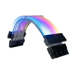 AsiaHorse RGB DualSR 24pinBlack PSU Cable - Black