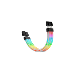 AsiaHorse RGB DualSR 2x8pin PSU Cable - Black