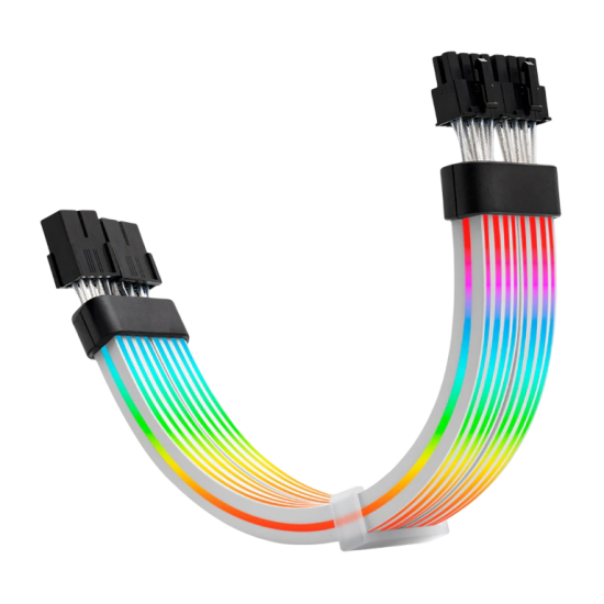 AsiaHorse RGB DualSR 2x8pin PSU Cable - Black AsiaHorse RGB DualSR 2x8pin PSU Cable - Black