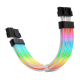 AsiaHorse RGB DualSR 2x8pin PSU Cable - Black AsiaHorse RGB DualSR 2x8pin PSU Cable - Black