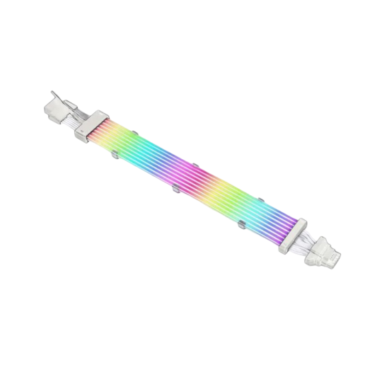 AsiaHorse RGB DualSR 12pin4pin-1to1 PSU Cable - White AsiaHorse RGB DualSR 12pin4pin-1to1 PSU Cable - White