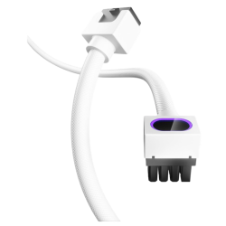 AsiaHorse Hydrus-8PIN 2.0 - 8PIN 30cm ARGB GPU PSU Cable - Model B - White