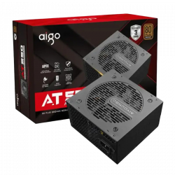 Aigo AT550 550W 80+ Bronze Power Supply Black Aigo AT550 550W 80+ Bronze Power Supply Black