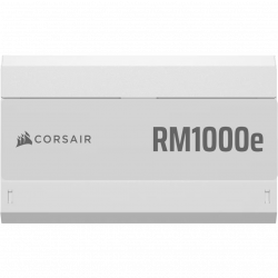 CORSAIR RM1000e 1000w ATX 3.1 Cybenetics Platinum Fully Modular Power Supply - White