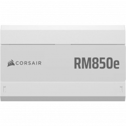 CORSAIR RM850e 850w ATX 3.1 Cybenetics Gold Fully Modular Power Supply - White