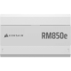 CORSAIR RM850e 850w ATX 3.1 Cybenetics Gold Fully Modular Power Supply - White