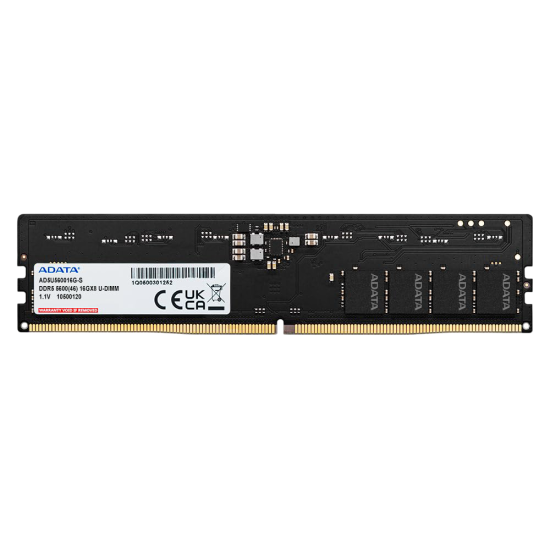 ADATA Premier DDR5 8GB 5600MHz U-DIMM – Single Stick ADATA Premier DDR5 8GB 5600MHz U-DIMM – Single Stick