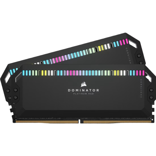 Corsair Dominator Platinum RGB DDR5 64GB 6000MT/s (2x32GB) CL30 Intel XMP Memory