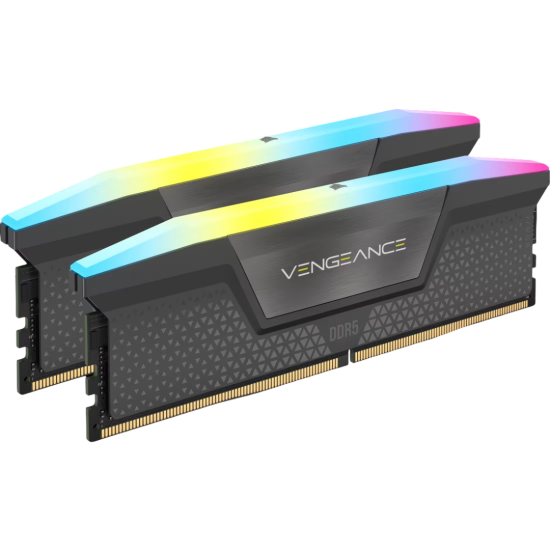 Corsair Vengeance DDR5 RGB 64GB 6000MHz (2x32GB) - Black - 38-44-44-96