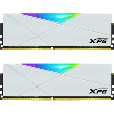 XPG Spectrix D50 DDR4 32gb - 3600Mhz (2x16gb) - RGB - White