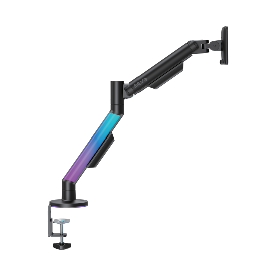 Devo Gaming Monitor Arm - Glow Elite