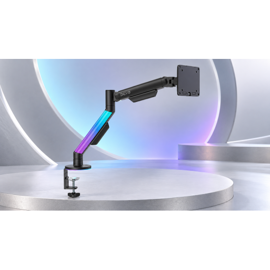 Devo Gaming Monitor Arm - Glow Elite