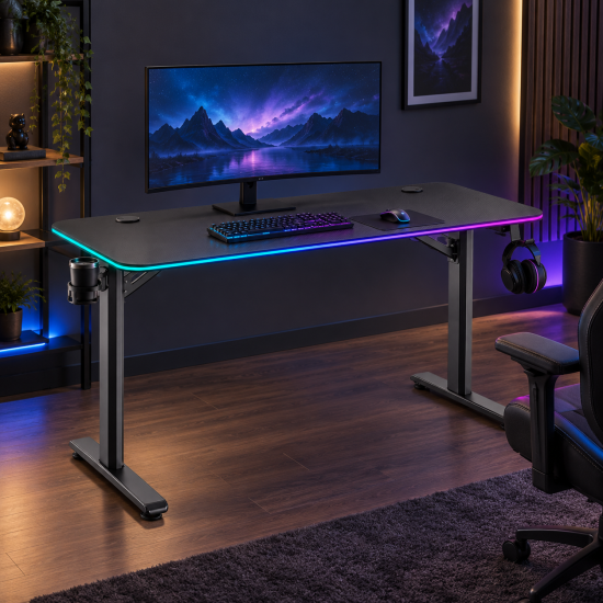 Devo Gaming Table - Lumen Devo Gaming Table - Lumen