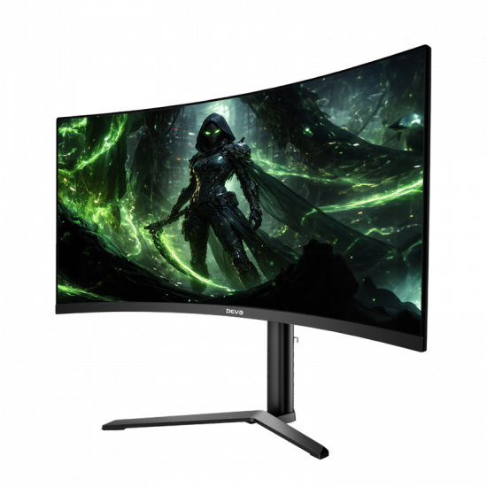 Devo Gaming Monitor - DQV34200 - 34" Curved VA 3440x1440 200Hz 0.5ms