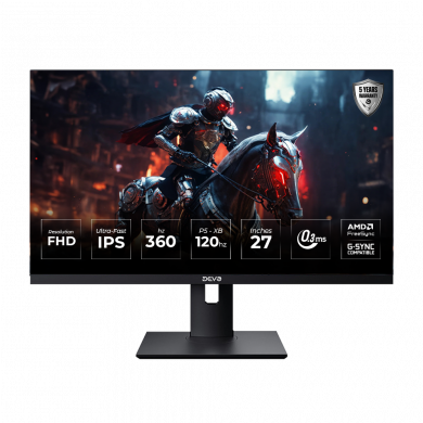 Devo Gaming monitor - DFI27360 - 27" Ultra-Fast IPS FHD 360Hz 0.3ms - Black