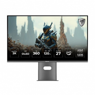 Devo Gaming Monitor - DQO27360 - 27" QD-OLED 2K 360hz 0.03ms