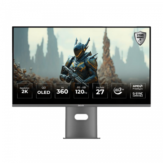 Devo Gaming Monitor - DQO27360 - 27" QD-OLED 2K 360hz 0.03ms
