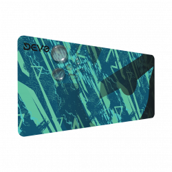 Devo Gaming Mouse Pad - Aqua Surge - 900