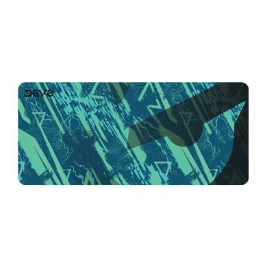 Devo Gaming Mouse Pad - Aqua Surge - 900