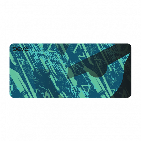 Devo Gaming Mouse Pad - Aqua Surge - 900 Devo Gaming Mouse Pad - Aqua Surge - 900