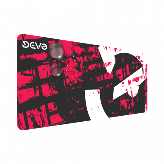 Devo Gaming Mouse Pad - Crimson Rage - 900