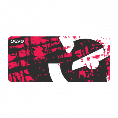Devo Gaming Mouse Pad - Crimson Rage - 900