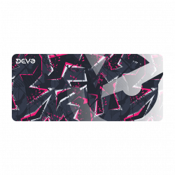 Devo Gaming Mouse Pad - Magenta Riot - 900