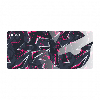 Devo Gaming Mouse Pad - Magenta Riot - 900