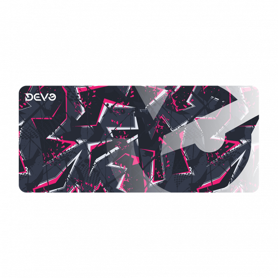 Devo Gaming Mouse Pad - Magenta Riot - 900
