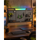 Devo Gaming Clamp-on Desk Glow Pegboard Devo Gaming Clamp-on Desk Glow Pegboard